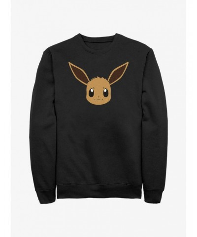 Pokemon Eevee Face Sweatshirt $8.01 Sweatshirts