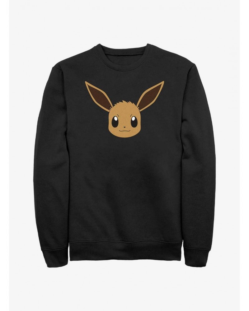 Pokemon Eevee Face Sweatshirt $8.01 Sweatshirts