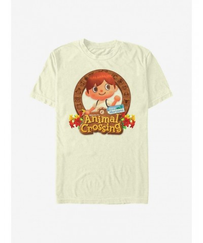 Nintendo Animal Crossing Villager Emblem T-Shirt $7.53 T-Shirts