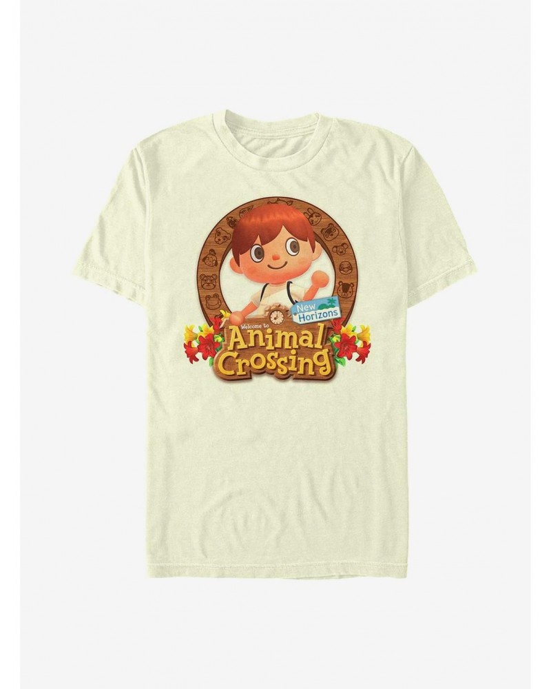 Nintendo Animal Crossing Villager Emblem T-Shirt $7.53 T-Shirts