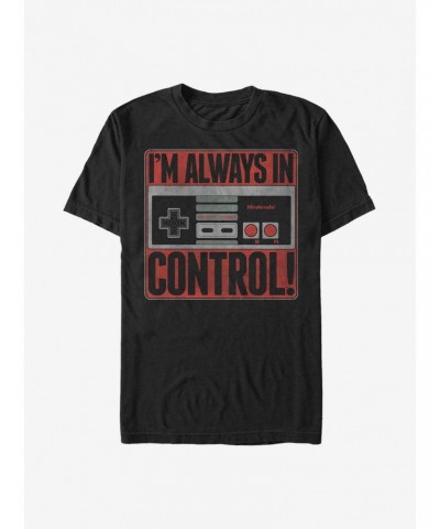 Nintendo Always In Control T-Shirt $8.37 T-Shirts