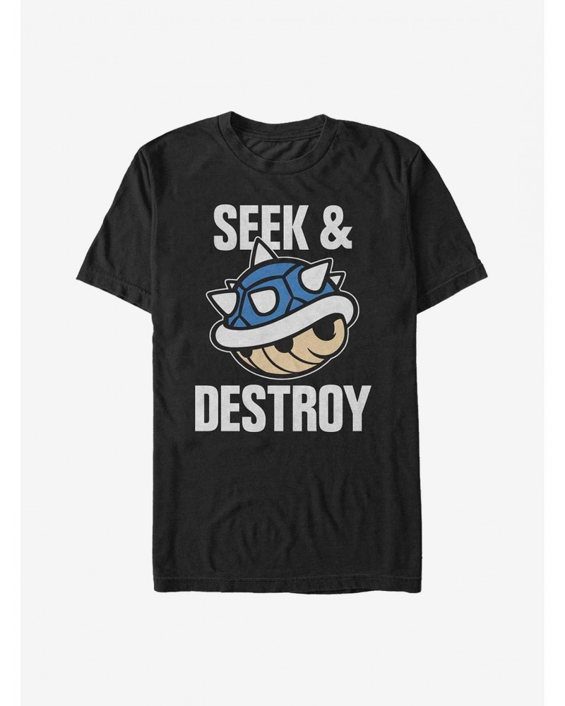 Nintendo Mario Seek And Destroy T-Shirt $7.86 T-Shirts