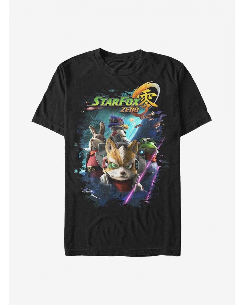 Nintendo Star Fox Star Zero T-Shirt $8.37 T-Shirts