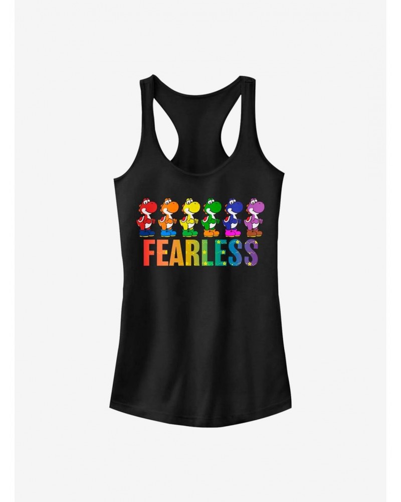 Super Mario Yoshi Fearless Girls Tank $6.45 Tanks