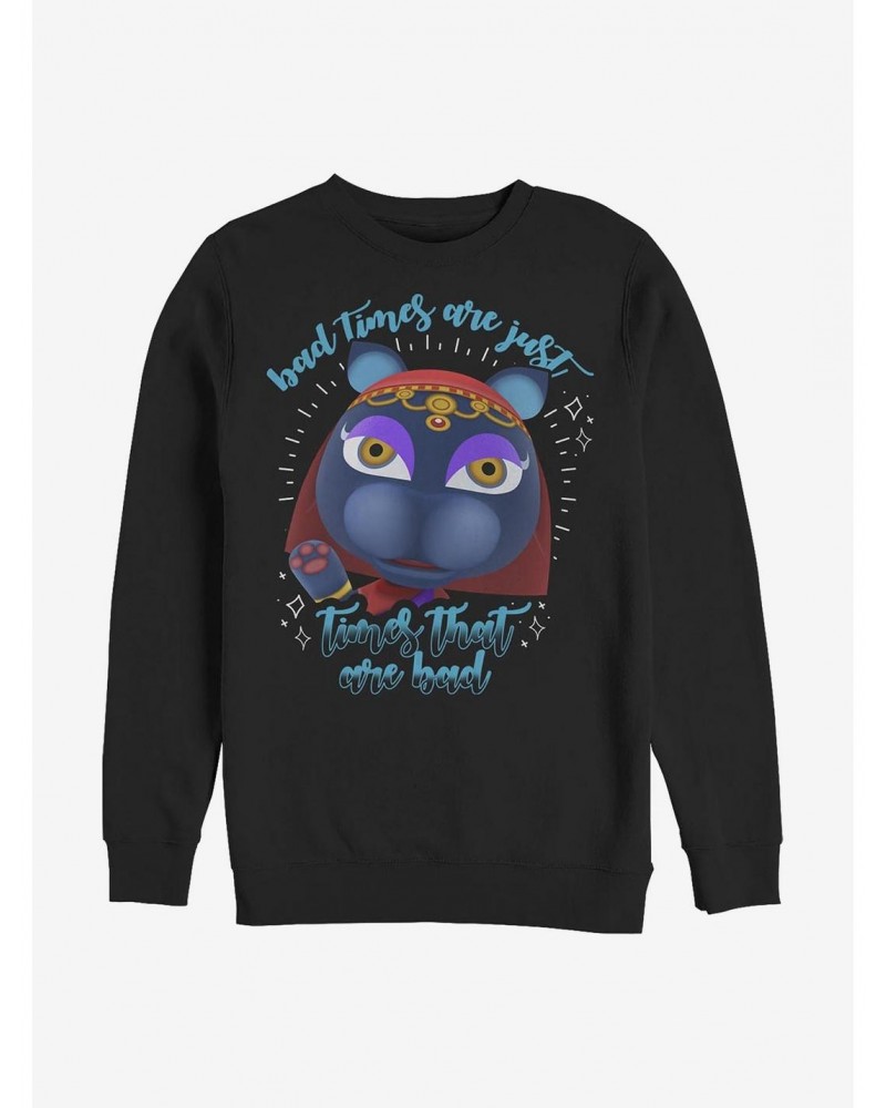 Nintendo Animal Crossing Bad Times Crew Sweatshirt $8.01 Sweatshirts