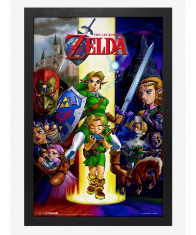 The Legend Of Zelda Ocarina Poster $9.21 Posters