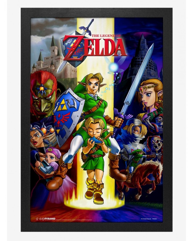 The Legend Of Zelda Ocarina Poster $9.21 Posters