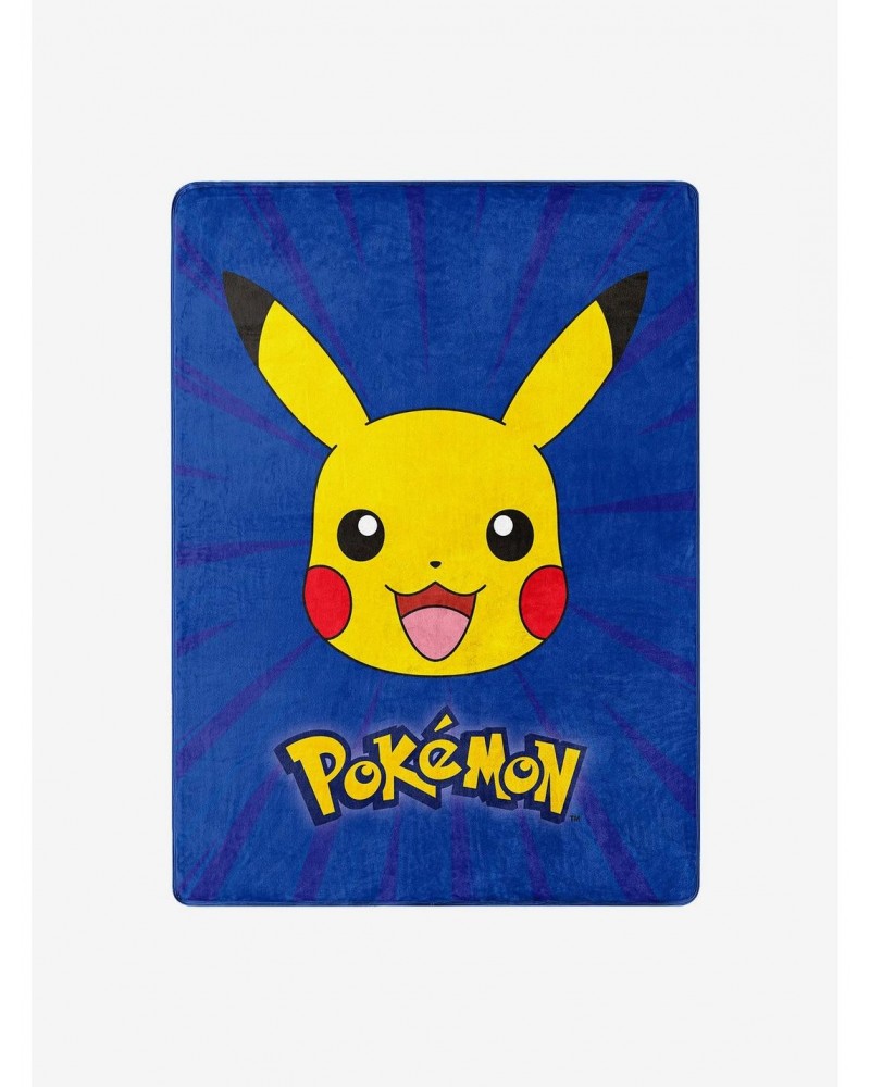 Pokemon Burst Pika Silk Touch Throw $11.52 Throws