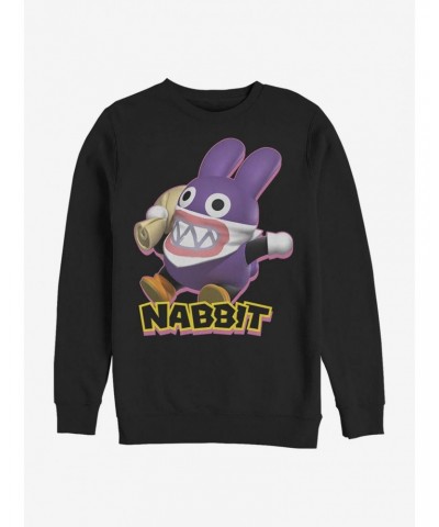 Super Mario Nabbit First Crew Sweatshirt $9.04 Sweatshirts