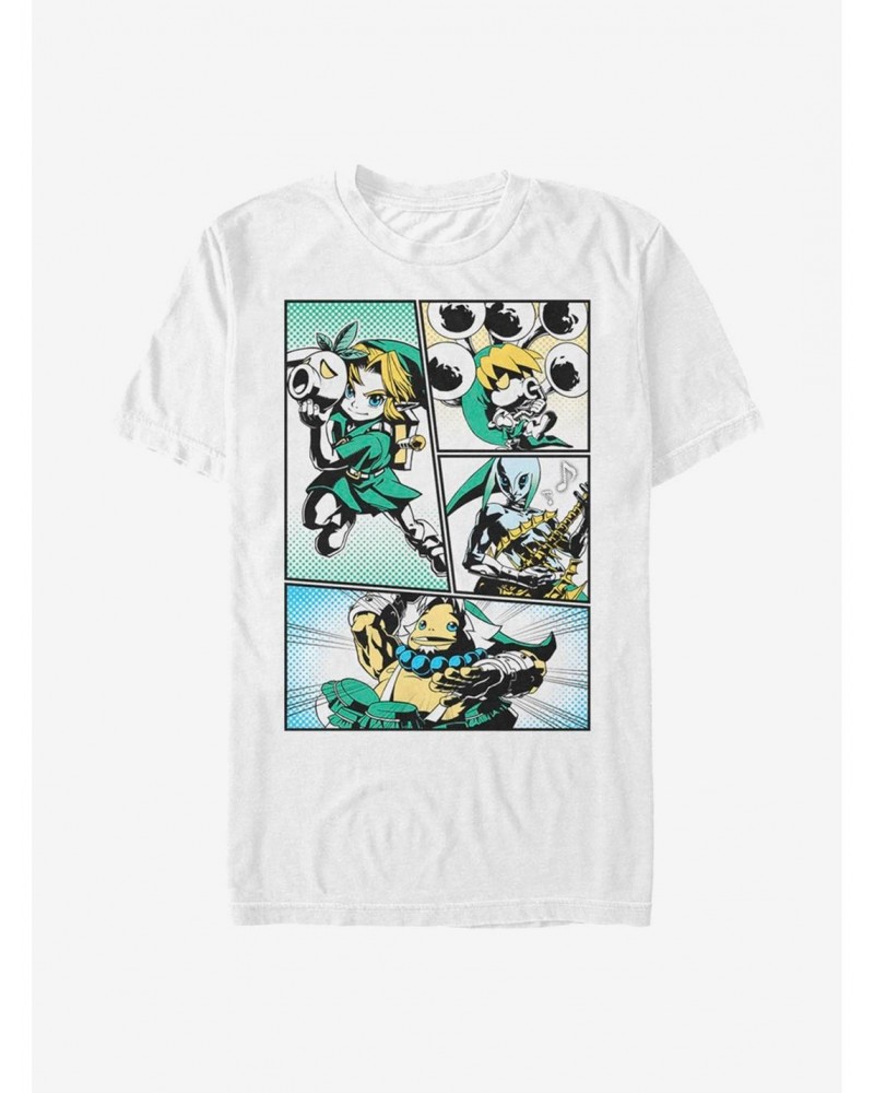 The Legend Of Zelda Manga T-Shirt $8.20 T-Shirts