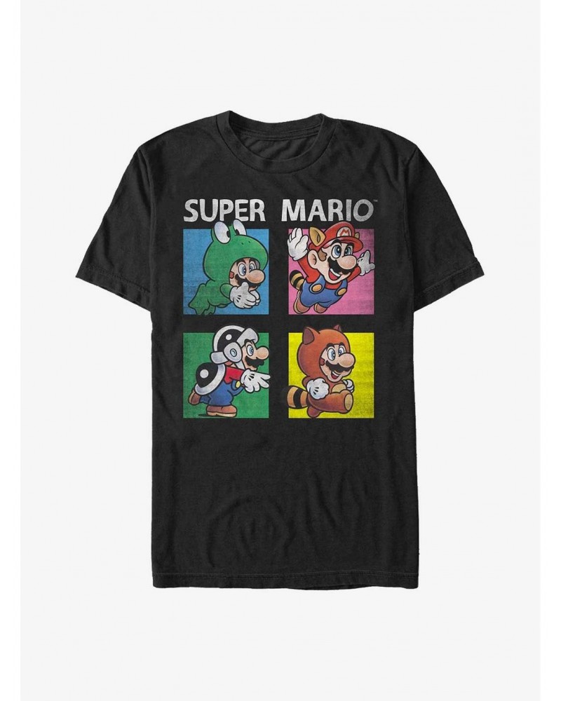 Nintendo Mario Outfits T-Shirt $6.86 T-Shirts