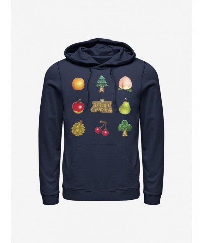 Nintendo Animal Crossing Items Hoodie $11.63 Hoodies