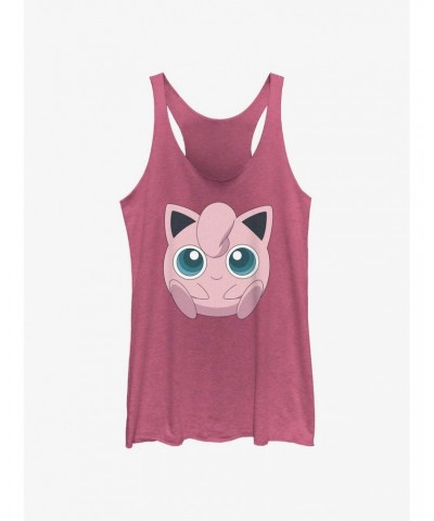 Pokemon Jigglypuff Face Girls Tank $6.53 Tanks