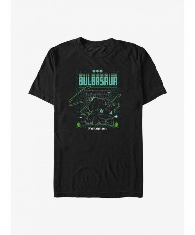 Pokemon Bulbasaur Grid T-Shirt $8.37 T-Shirts