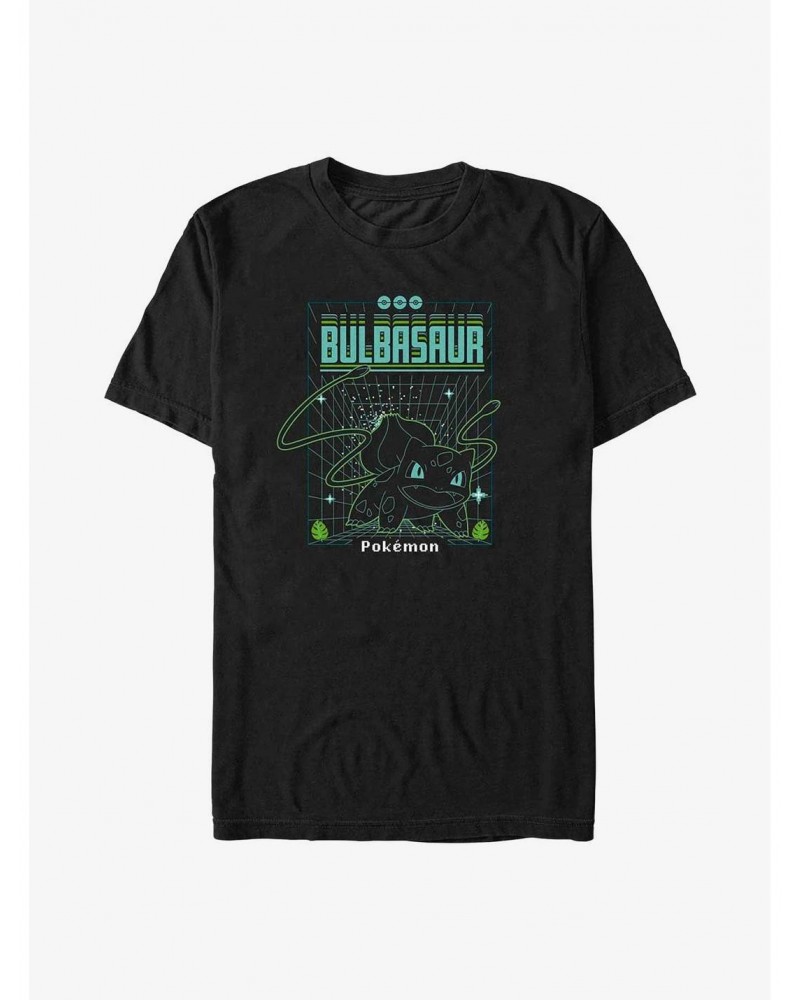 Pokemon Bulbasaur Grid T-Shirt $8.37 T-Shirts