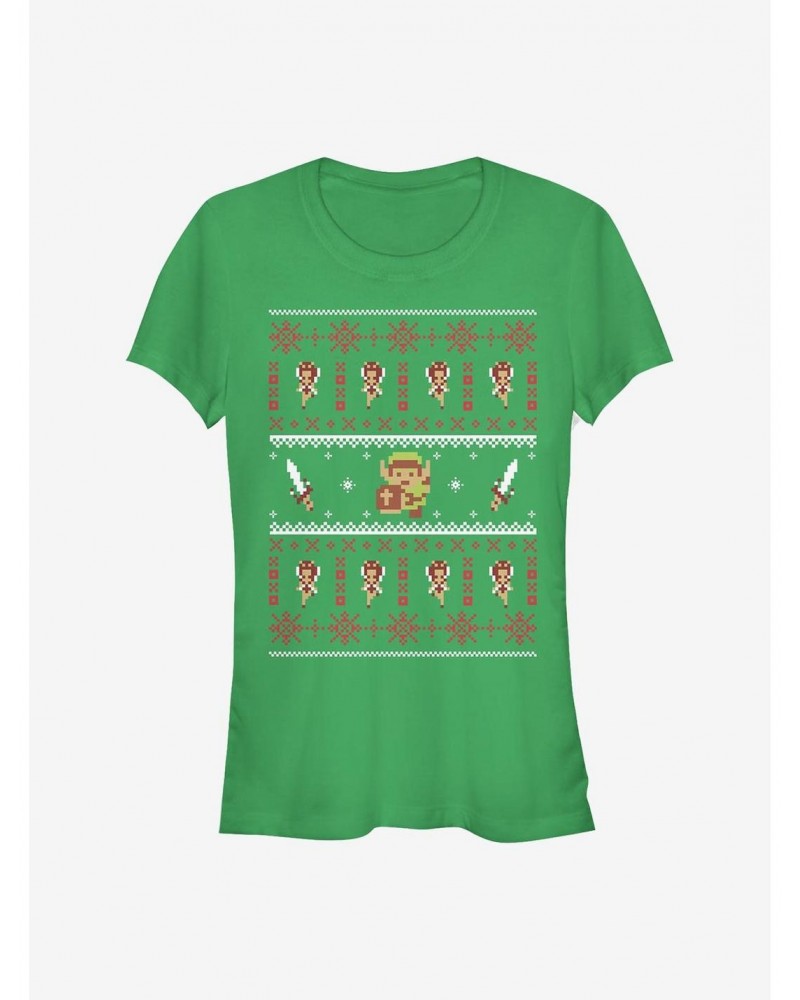 Nintendo The Legend Of Zelda Wintery Zelda Girls T-Shirt $5.40 T-Shirts