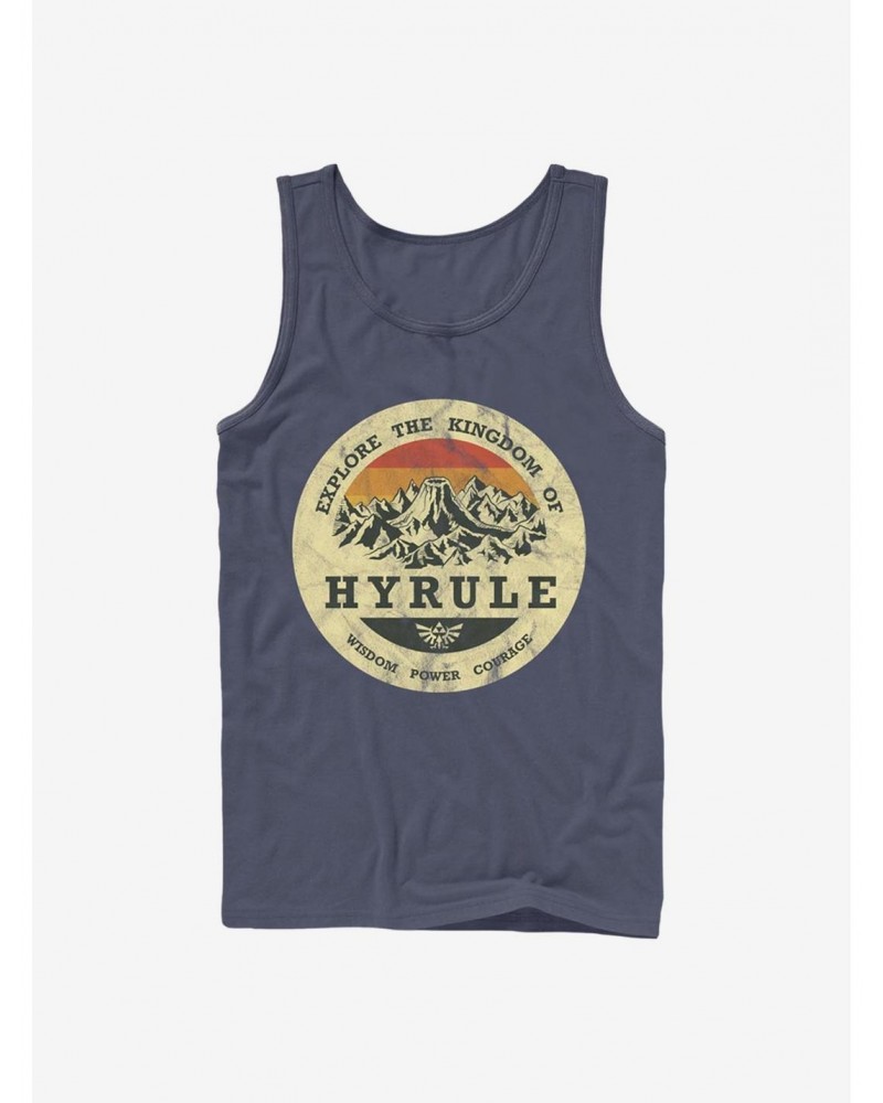 The Legend Of Zelda Explore Hyrule Tank $6.45 Tanks