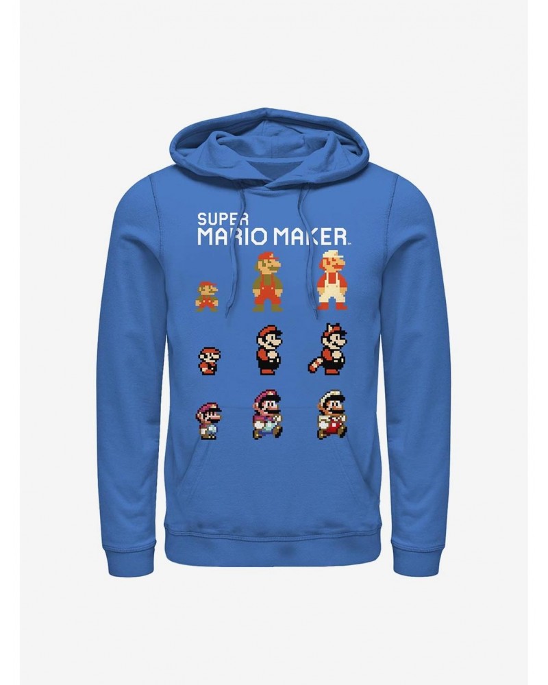 Nintendo Mario Evolutuon Hoodie $10.69 Hoodies