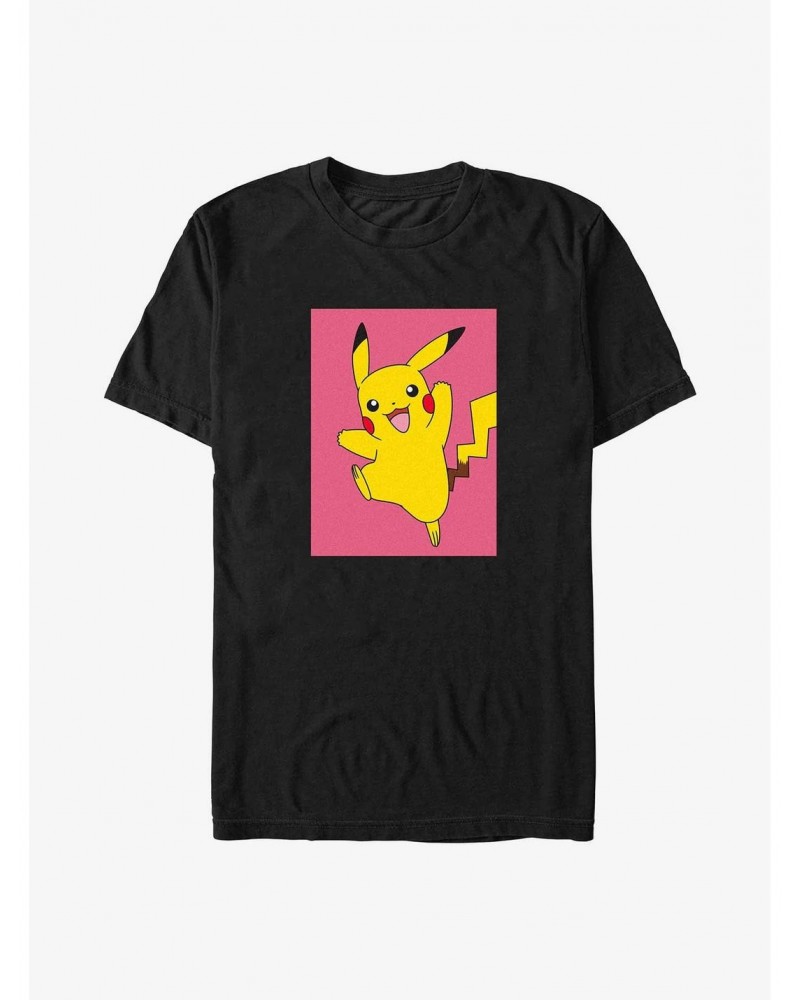 Pokemon Pika Leap Big & Tall T-Shirt $8.58 T-Shirts