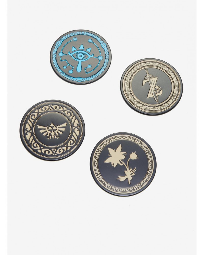 The Legend Of Zelda: Breath Of The Wild Metal Coasters $4.10 Coasters