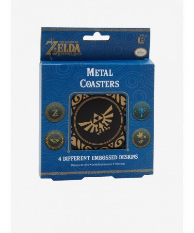 The Legend Of Zelda: Breath Of The Wild Metal Coasters $4.10 Coasters