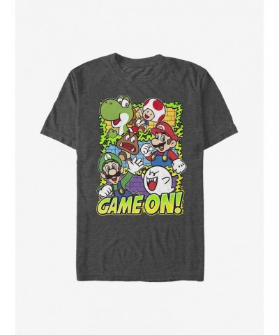 Nintendo Mario Game On! T-Shirt $5.19 T-Shirts