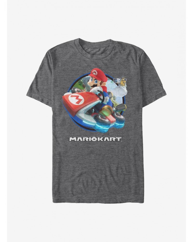 Nintendo Mario Circle 8 T-Shirt $8.20 T-Shirts