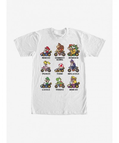 Nintendo Mario Kart Cast T-Shirt $5.19 T-Shirts