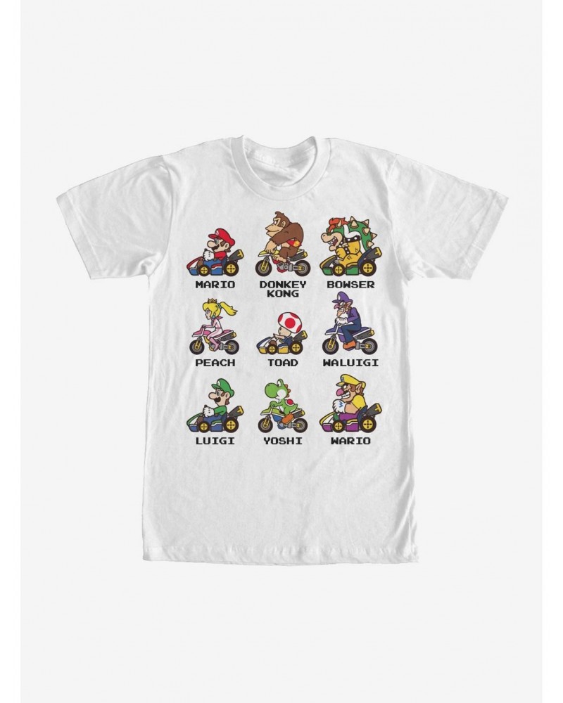 Nintendo Mario Kart Cast T-Shirt $5.19 T-Shirts