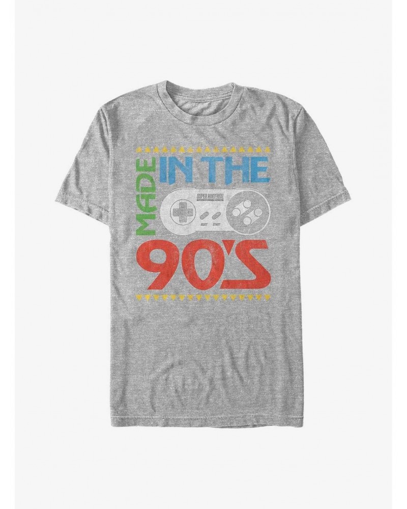 Nintendo Nineties Made Controller T-Shirt $5.69 T-Shirts