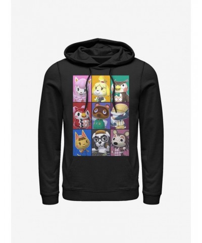 Nintendo Animal Crossing Animal Blocks Hoodie $10.37 Hoodies