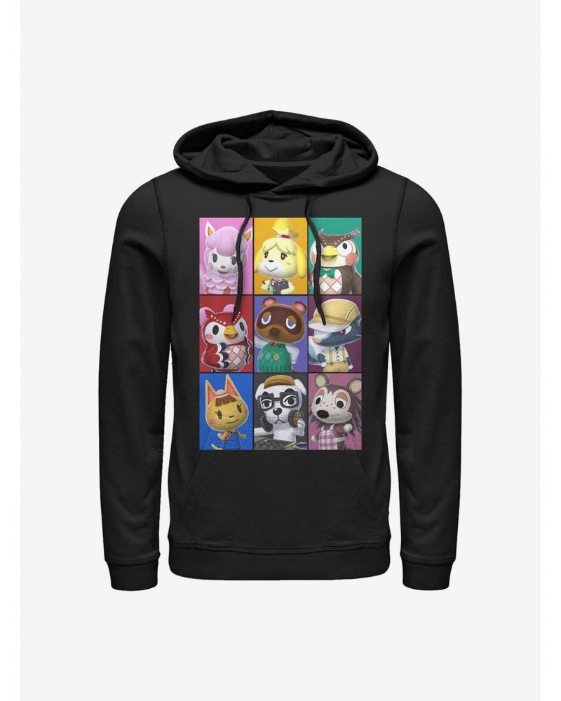 Nintendo Animal Crossing Animal Blocks Hoodie $10.37 Hoodies