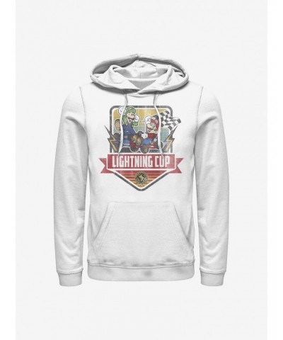 Nintendo Mario Lightning Cup Hoodie $10.06 Hoodies