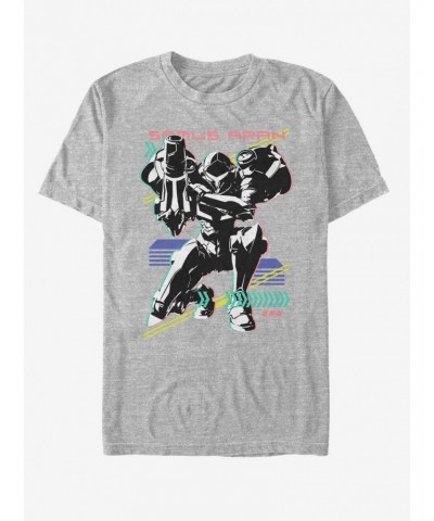 Nintendo Samus Aran Neon T-Shirt $5.19 T-Shirts