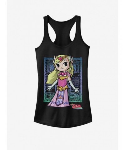 Nintendo Toon Zelda Hylian Royalty Girls Tank $5.75 Tanks