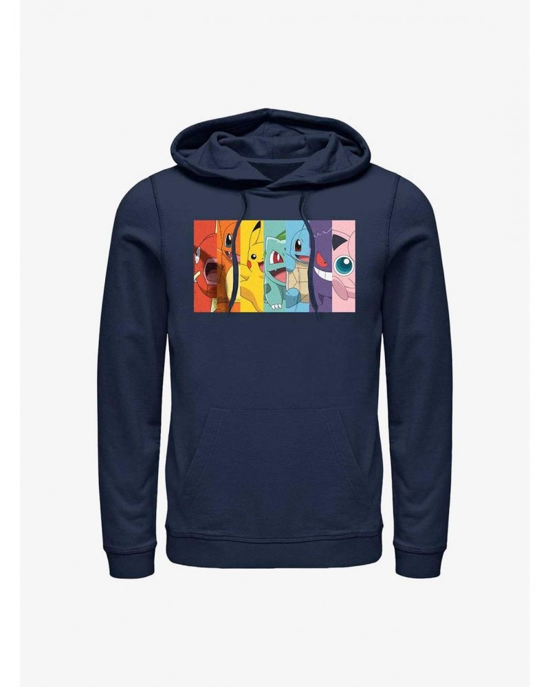 Pokemon Rainbow Panels Hoodie $11.31 Hoodies