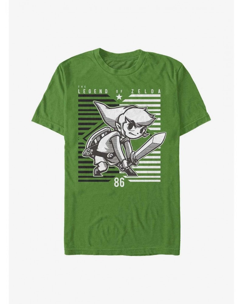 Nintendo The Legend of Zelda Brave Link T-Shirt $8.03 T-Shirts