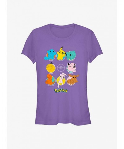 Pokemon Classic Pokemon Girls T-Shirt $7.32 T-Shirts