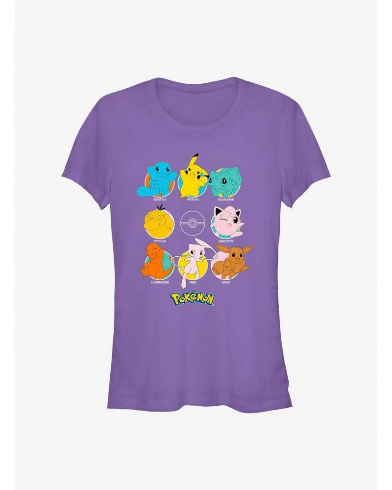 Pokemon Classic Pokemon Girls T-Shirt $7.32 T-Shirts