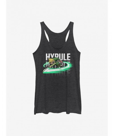 The Legend Of Zelda Hyrule Stack Girls Tank $6.16 Tanks