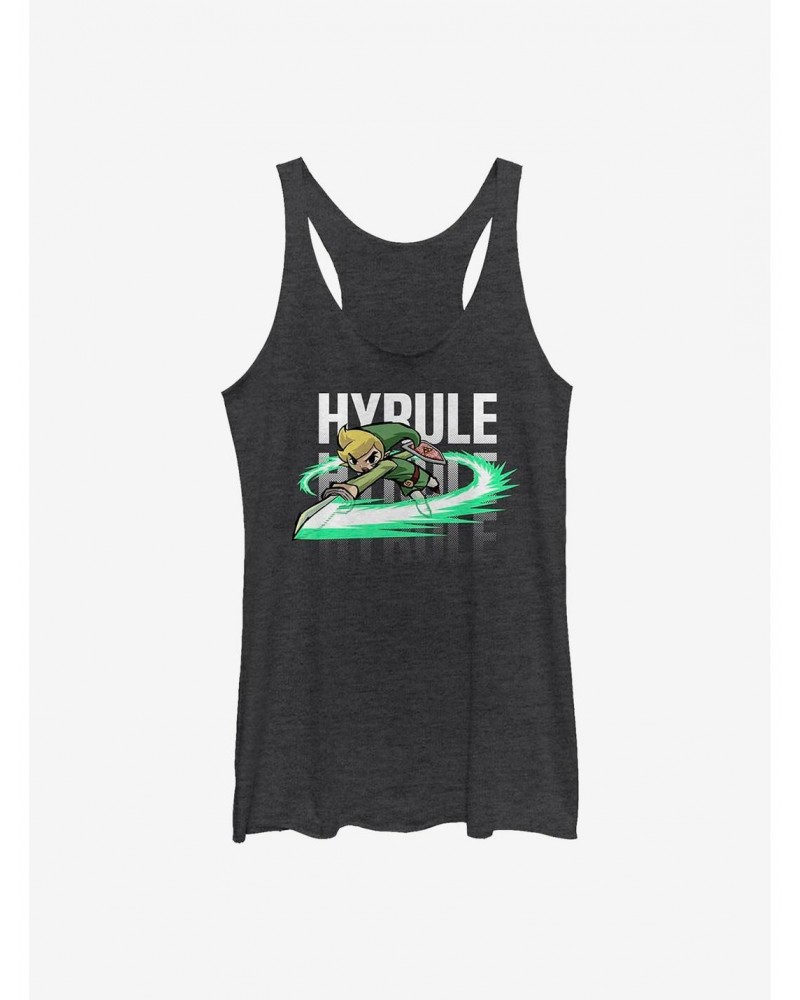 The Legend Of Zelda Hyrule Stack Girls Tank $6.16 Tanks