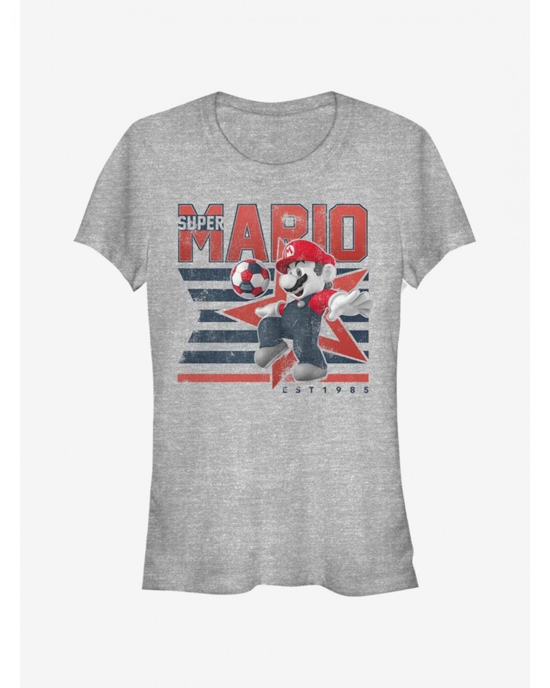 Super Mario Bros. Soccer Star Girls T-Shirt $6.45 T-Shirts