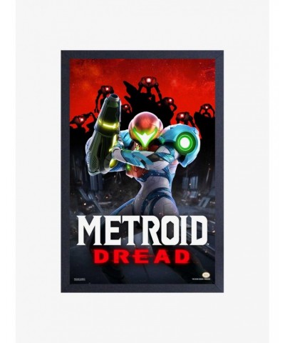 Nintendo Metroid Dread Framed Wood Wall Art $7.72 Merchandises