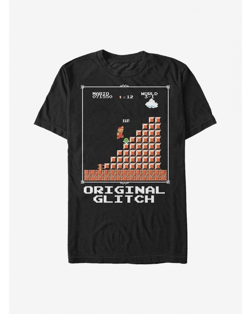 Nintendo Mario Original Glitch T-Shirt $5.86 T-Shirts