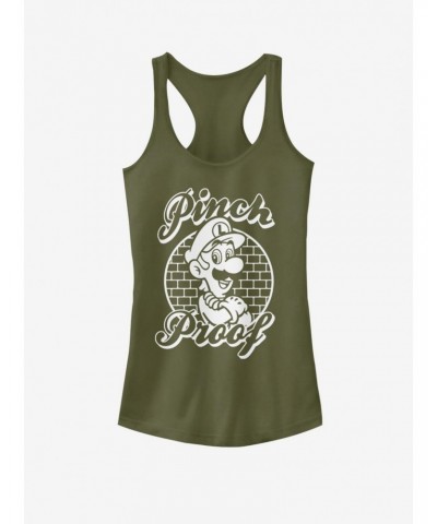 Nintendo Pinch Proof Luigi Girls Tank $5.93 Tanks