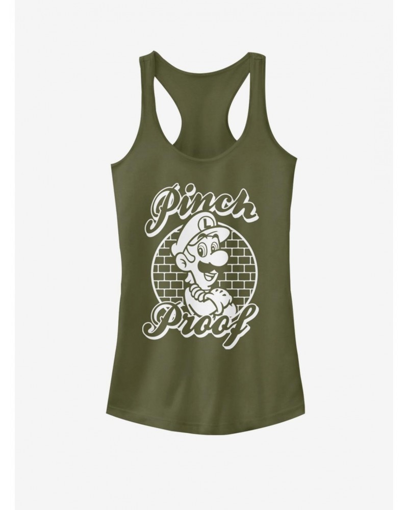 Nintendo Pinch Proof Luigi Girls Tank $5.93 Tanks