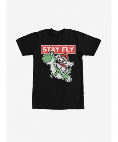 Nintendo Mario Stay Fly T-Shirt $7.03 T-Shirts