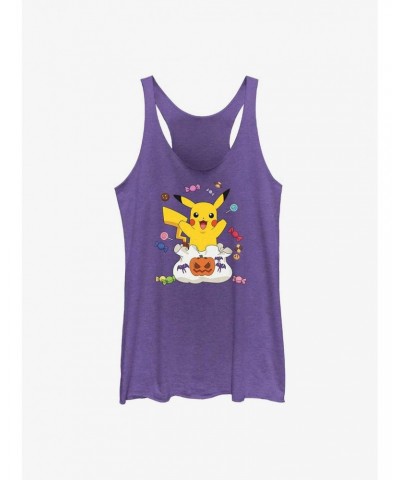 Pokemon Pikachu Candy Girls Tank $9.07 Tanks