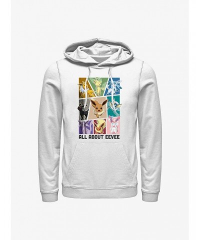 Pokemon All About Eevee Hoodie $15.40 Hoodies