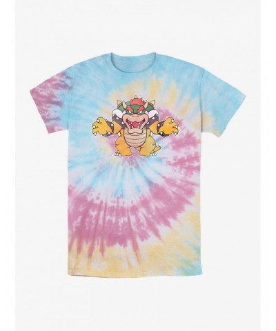 Nintendo Just Bowser Tie Dye T-Shirt $7.98 T-Shirts